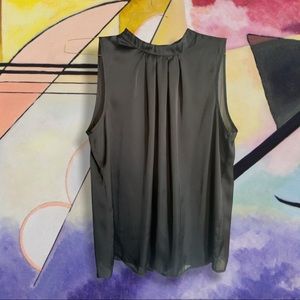 Elementz Black Sleeveless Blouse